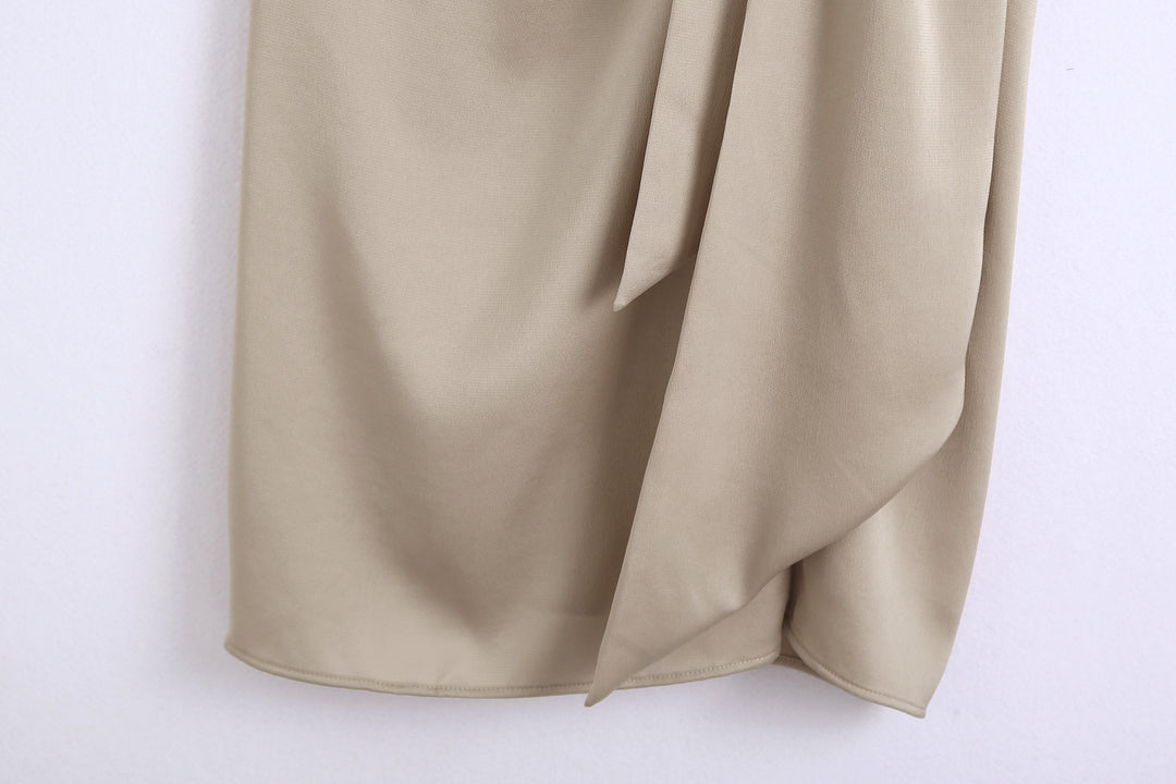 The Yarra Draped Midi Skirt