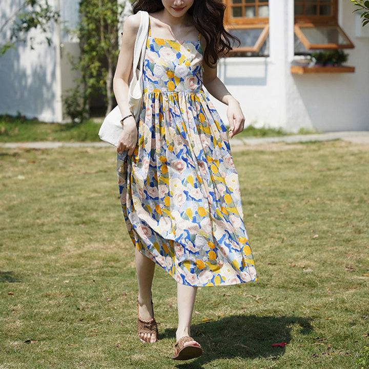 The Lorne Printed Midi Dress