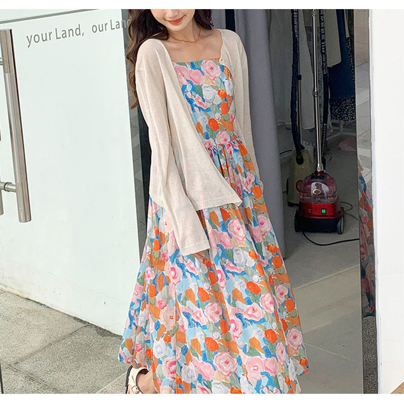 The Lorne Printed Midi Dress