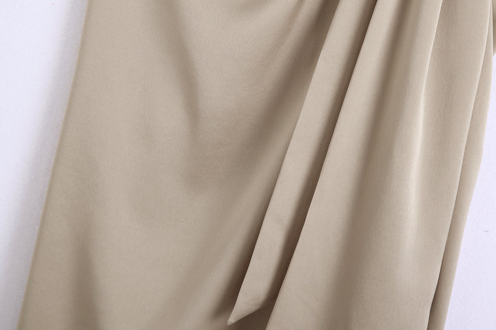 The Yarra Draped Midi Skirt