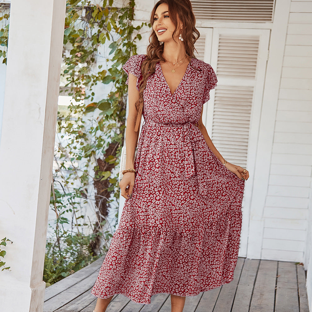 The Portsea Floral Midi Dress