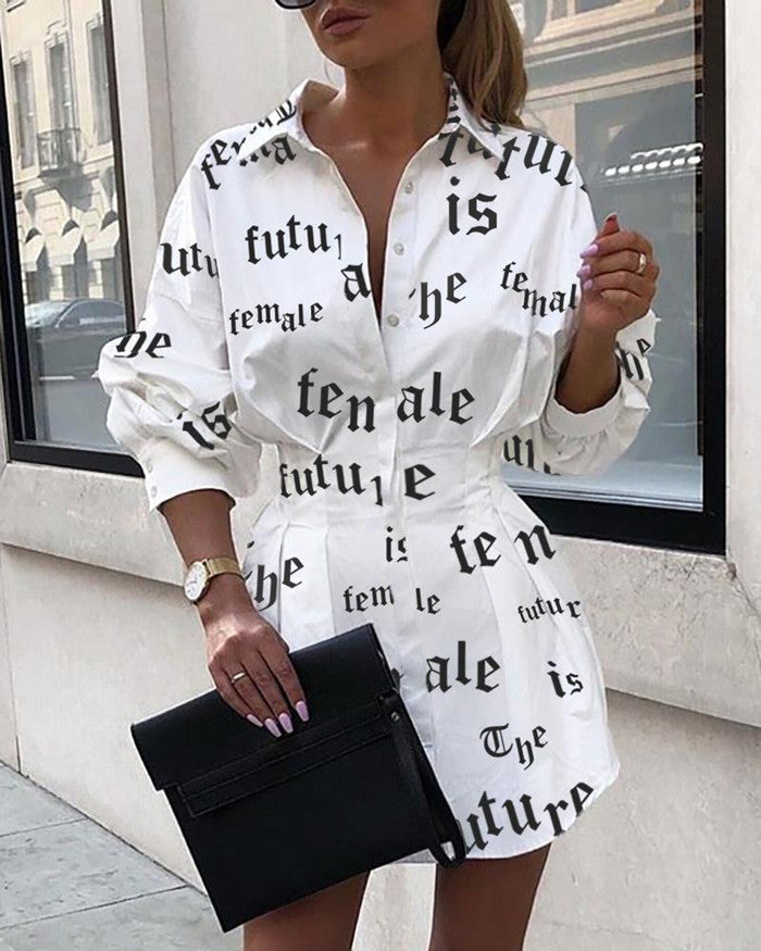 The South Yarra Script Dress