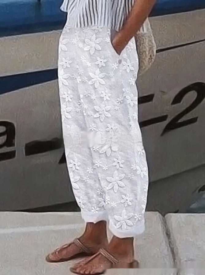 The Hastings Embroidered Trouser