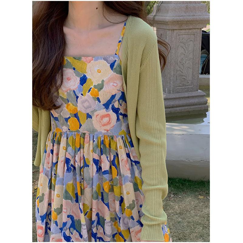 The Lorne Printed Midi Dress