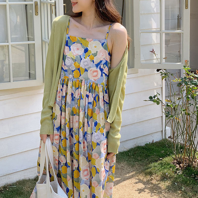 The Lorne Printed Midi Dress