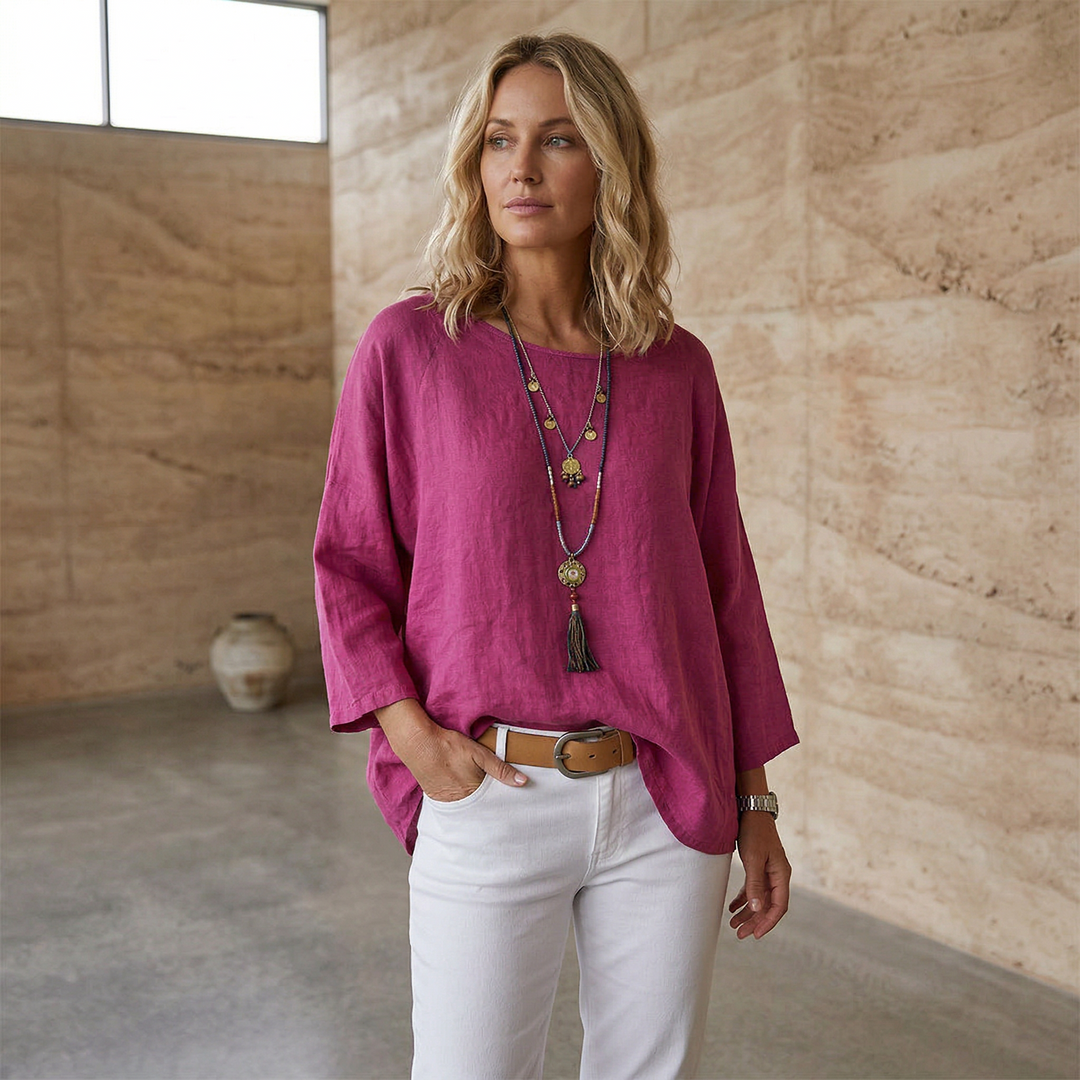The Sorrento Relaxed Cotton Tunic