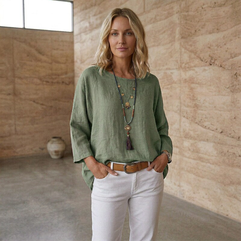 The Sorrento Relaxed Cotton Tunic